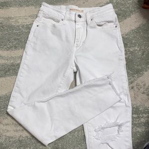Levi’s 721 White Jeans NWOT